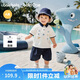 巴拉巴拉童裝兒童短袖套裝嬰兒夏裝2026新款男童寶寶Polo衫兩件套t恤褲子