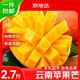 京地達云南蘋果芒澳芒凈重2.7斤單果350g+京東自營水果源頭直發包郵
