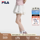 FILA 斐樂官方女士梭織裙2026夏季新款寬松防曬半身裙蓬蓬裙短裙 云菇白-WT M 165/66A/M