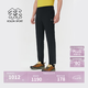 KOLON SPORT/可隆戶外休閑褲 男士接觸涼感UPF40+修身X-TRICOT長褲 LHLP6MN159-BK 黑色 L 175/82A