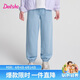 笛莎童裝女童褲子2026夏款大童女孩兒童洋氣輕薄不悶熱束腳棉牛仔褲