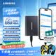 三星（SAMSUNG）1TB Type-c USB 3.2 移動固態硬盤（PSSD） T7 灰色 NVMe讀速1050MB/s 手機直連 Mac mini外接