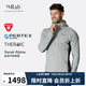 Rab睿坡Xenair Alpine戶外徒步運動夾克連帽輕量金標P棉服男  QIP-41 黑色BLK L