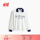 H&M2026夏季新款男裝寬松版型足球衫1330390 白色/New York League M 175/100