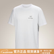 始祖鳥（ARC'TERYX）Kragg SL Cotton Bird Word 夏季男款棉質鳥圖透氣短袖七夕送禮物 White Light / Black白光/黑 L 現貨速發 建議160-180斤