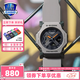 卡西歐（CASIO） 男表黑武士G-SHOCK運動手表小鋼炮黑金防水時尚石英腕表送男友 GA-2300-8APR