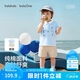 巴拉巴拉童裝兒童短袖套裝嬰兒夏裝2026新款男童寶寶Polo衫兩件套t恤褲子