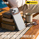 決色【木框鏡頭】 適用iPhone17ProMax手機殼皮殼全包磁吸充電蘋果17pro保護殼相機按鍵商務男領航者 皓白 | 木框鏡頭 | 相機按鍵 iPhone 17 ProMax