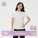 KOLON SPORT/可隆SECO POLO衫  女士戶外抗菌防曬UPF50+吸濕速干T恤 LKPT6MTT46-CR 奶油白 M 165/88A