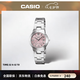卡西歐（CASIO）碎碎冰手表 冰粉小表盤小巧淑女指針石英女士女表 送女友七夕禮物 LTP-1241D-4A