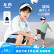 左西男童夏裝套裝2026新款兒童短袖套裝夏季速干運動兩件套 藍色 160