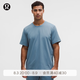 lululemon丨Soft Jersey 男士短袖針織衫 芯吸 LM3F43S 鋼青 L