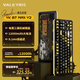 瓦爾基里（VALKYRIE）VK87 MAX V2 DRACULA德古拉87鍵機械鍵盤客制化游戲電競電腦辦公 蝶宵軸12000mah