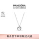 潘多拉（PANDORA）親情永恒吊墜項鏈頸飾925銀三枚圓環送母親送女友生日禮物