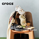 卡駱馳（CROCS）白鹿同款云朵洞洞鞋|206750 黑色-001 37/38(240mm)