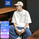 唐獅（TonLion）2026夏季新款短袖T恤男士潮流半袖簡約風體恤圓領上衣