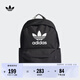 adidas簡(jiǎn)約休閑日常通勤運(yùn)動(dòng)雙肩背包學(xué)生書(shū)包男女阿迪達(dá)斯三葉草   黑色/白   NS(均碼)