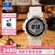 卡西歐（CASIO） 【全國聯?！渴直砣馗袘魈妓乩w維表帶戶外登山表太陽能男表 PRW-35-7PR