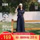 森馬（Semir）商場同款|套裝女夏季純棉polo衫傘裙2026通勤兩件套101326117008
