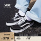 VANS范斯官方 Brooklyn LS黑色簡約復古男鞋板鞋 黑色  42.5