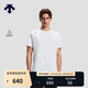 迪桑特（DESCENTE）RUNNING系列男士吸濕速干F360短袖T恤新品 WT-白色 L (175/96A)