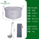 必唯（BOUNDLESS VOYAGE） 純鈦湯鍋戶外5L大容量鈦鍋露營炊具家用火鍋煮菜便攜野營煮面 5L湯鍋+湯勺