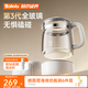 波咯咯（bololo）全玻璃恒溫水壺恒溫壺嬰兒沖奶母嬰專用燒水多功能泡奶養生熱水壺 【第3代】一體全玻璃/0膠水/全包裹防磕碰 1.3L