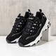 斯凱奇（Skechers）熊貓鞋男 時(shí)尚潮流厚底老爹鞋舒適透氣運動(dòng)休閑鞋子 41