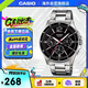 卡西歐（CASIO）男士經(jīng)典三盤運動防水石英腕表商務(wù)休閑石英男表 MTP-1374D-1AVDF