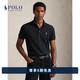 Polo Ralph Lauren 拉夫勞倫 男裝 經典款定制修身版彈力網眼布Polo衫 001-黑色 M