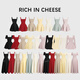 RICH IN CHEESE舒胡蕾 高智千金【系列合集】千金風白色裙子女高級感2026年新款 櫻花粉【無袖短裙】 含口袋 M （100-110斤）