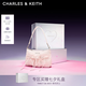 CHARLES&KEITH26秋季新品褶皺蝴蝶結芭蕾腋下斜挎包七夕禮物送女友CK2-20151673 Soft Pink淺粉色 S