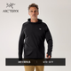 ARC'TERYX始祖鳥 CORMAC HEAVYWEIGHT HOODY 保暖 男子 長袖T恤 BLACK/黑色 S
