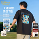 卡賓男裝 精致繡花T恤2025夏季新款生動有趣色彩豐富 煤黑色01 XL /180/52