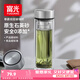富光玻璃杯水杯子茶水分離大容量耐高溫水杯高顏值泡茶杯禮物男女士