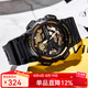 卡西歐（CASIO）手表男十年電力 戶外運(yùn)動男表 多功能石英學(xué)生表七 夕情人節(jié)禮物 AEQ-110BW-9A