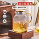 富造涼水壺耐高溫冷水壺玻璃水壺泡茶壺食品級水杯加厚防爆儲水壺1.8L