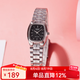卡西歐（CASIO）女表 復古小方塊 簡約休閑酒桶型指針表 石英手表 七夕情人節禮物 LTP-1169D-1A