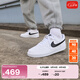 耐克男子透氣平底運動鞋夏季板鞋NIKE COURT VISION LOW DH2987 101白色/黑/白色 40.5