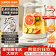 蘇泊爾（SUPOR）1.8L有鈦養生壺0涂層煮茶壺恒溫水壺調奶器燒水壺煮茶器花茶壺電水壺開水壺玻璃電茶壺SW-18YJ15C