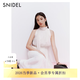SNIDEL連衣裙女26春夏新品時尚優雅純色無袖收腰百褶長裙SWFO262313 象牙白 M