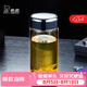 希諾單層抗菌玻璃杯男辦公過濾泡茶杯子家用透明車載水杯七夕節日禮物