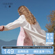 三彩【六好氧氣衫】2026夏季新款輕薄萊賽爾襯衫襯衣寬松開叉開衫Z