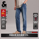 杰克·瓊斯（JACK&JONES）26年秋季強力彈性石墨烯面料牛仔褲男裝正品903直筒長褲子男士 E41 中牛仔藍 32 175 W32/L32