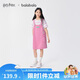 巴拉巴拉【哈利波特】童裝女童裙子兒童連衣裙夏裝背帶裙牛仔假兩件甜美潮