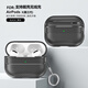 衛正圖適用蘋(píng)果AirpodsPro耳機保護套磁吸芳綸凱夫拉airpods3無(wú)線(xiàn)藍牙耳機套一代二代全包防摔碳纖維紋殼 【黑色】全包磁吸充電 AirPodsPro