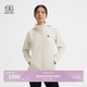 KOLON SPORT/可隆風脊石墨烯軟殼夾克 女子戶外透濕防潑水防風外套 LKJK6WNT02-CR 奶油白 M 165/88A