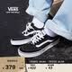 VANS范斯官方 Brooklyn LS黑色簡約復古男鞋板鞋 黑色  41