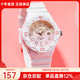 卡西歐（CASIO）手表 時尚運動 防水石英女表兒童表初高中學生手表七夕情人節禮物 LRW-200H-4E2 店長推薦