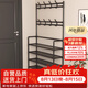 木雙福鞋架門(mén)口多層家用鞋帽一體鞋柜出租屋置物架宿舍收納柜